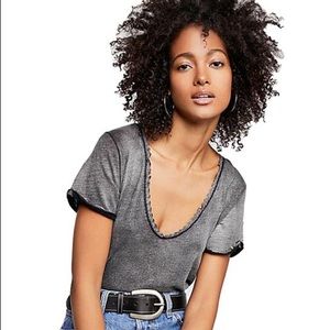 Free People Saturday Lightweight Teeshirt